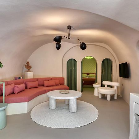 Hermes Cave House By Oias Local Cave Houses Exteriör bild