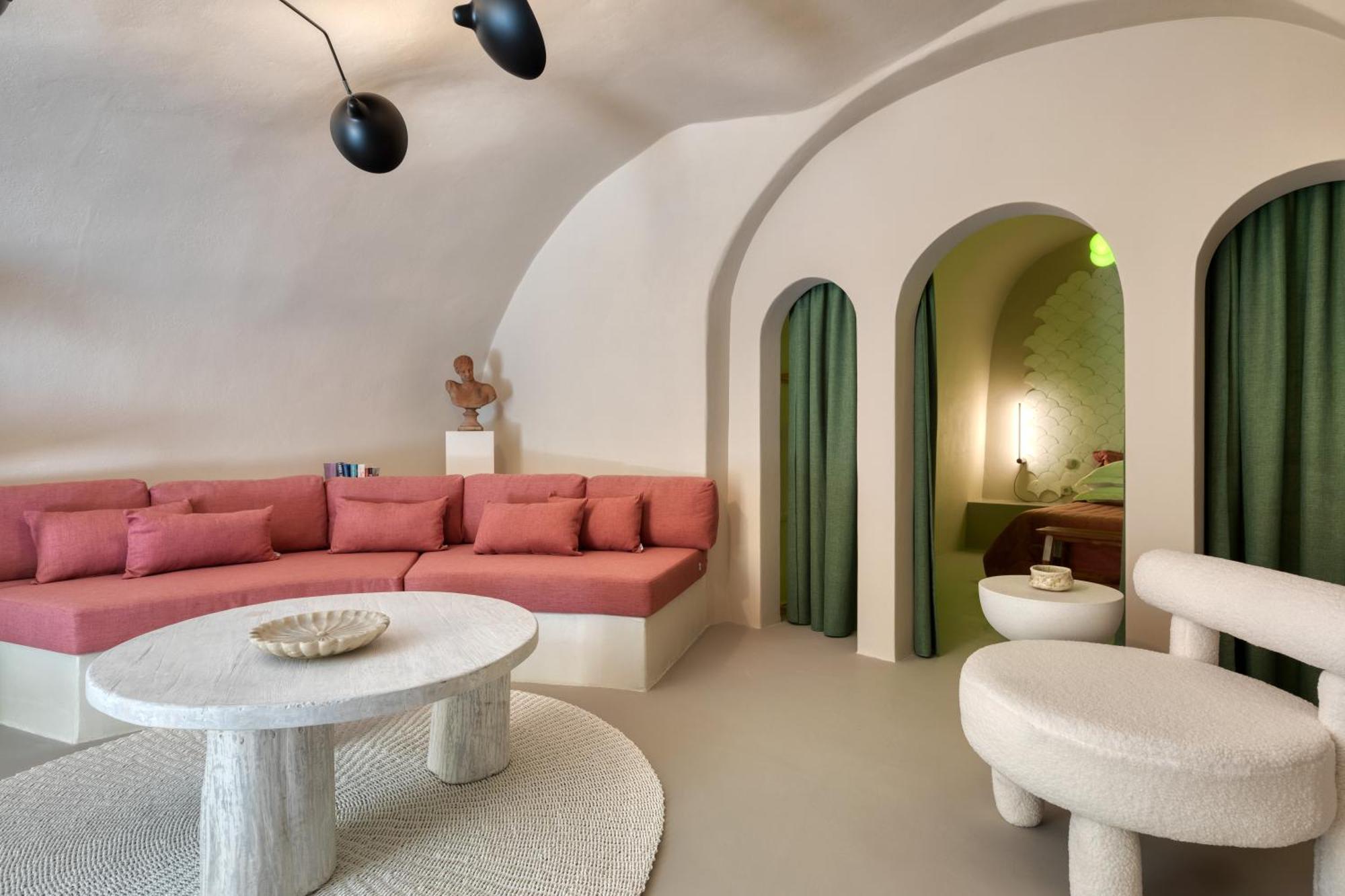 Hermes Cave House By Oias Local Cave Houses Exteriör bild