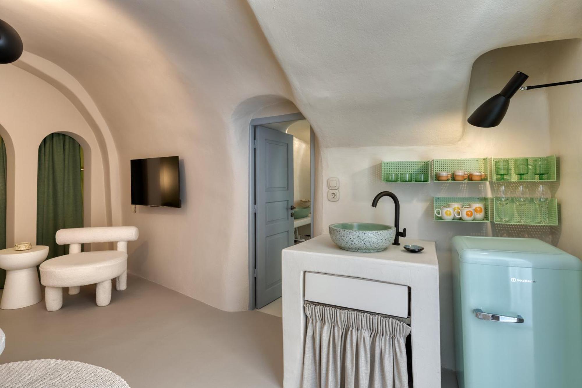 Hermes Cave House By Oias Local Cave Houses Exteriör bild